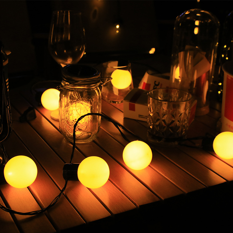 String Light Bistro - Solar Lichtslingers Outdoor Waterdichte Solar Patio