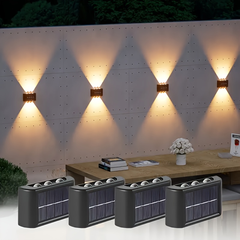Outdoor Lighting Led - LED Solarlamp Buiten Waterdicht Solar Wandlamp