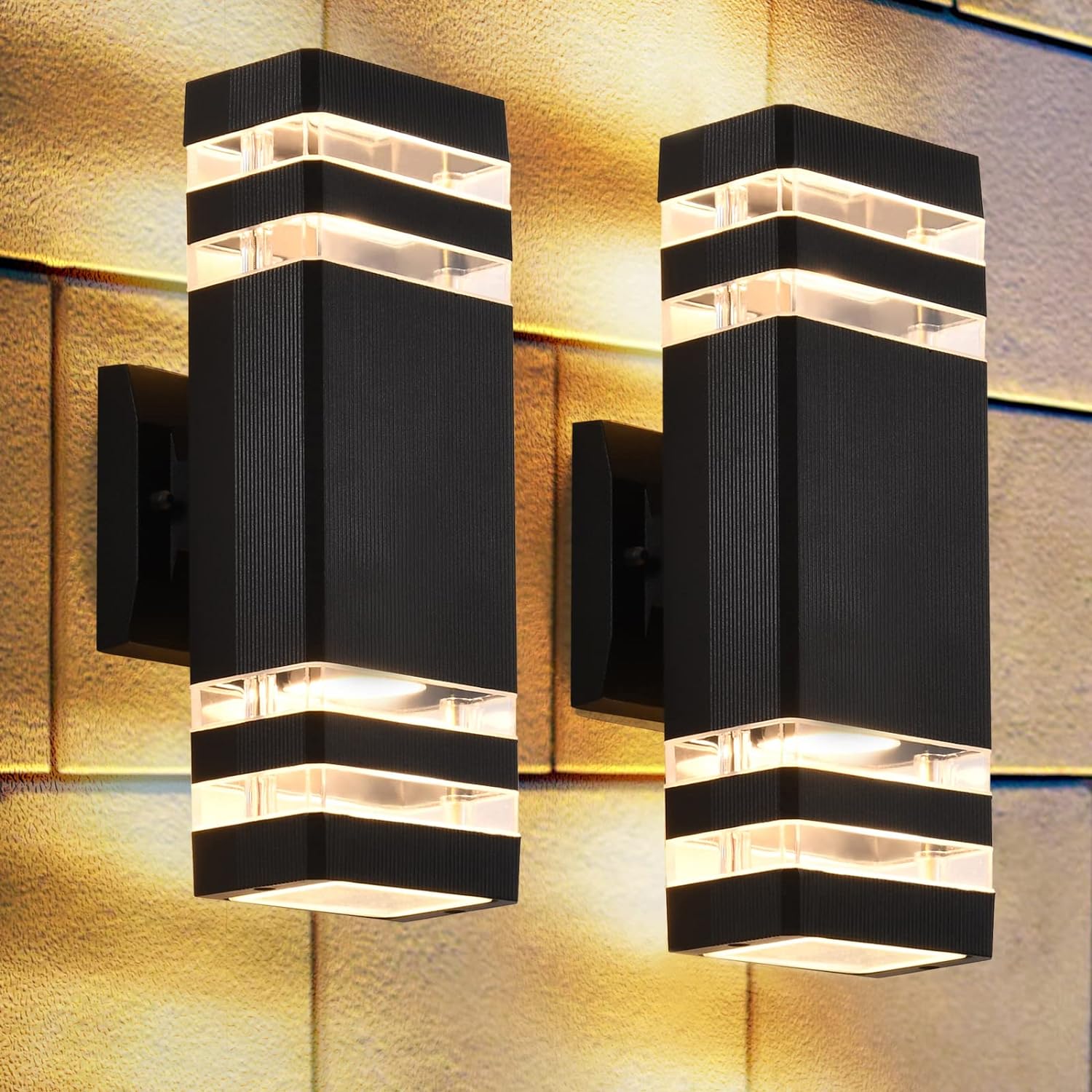 Outdoor Lighting Glass Replacement - Waterdichte Led Wandlamp Outdoor Up Down