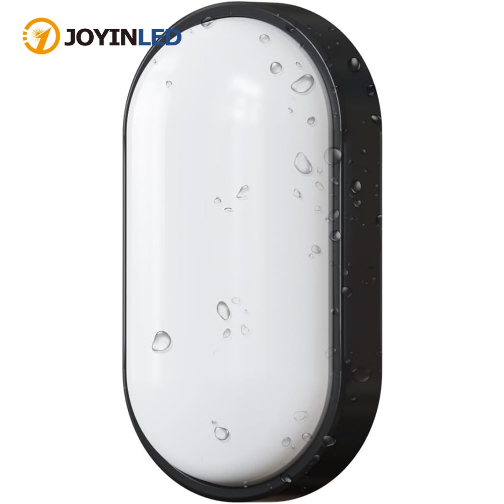 Outdoor Lighting Under Roof - JOYINLED 15W Wandlamp Ovale LED Wandlamp