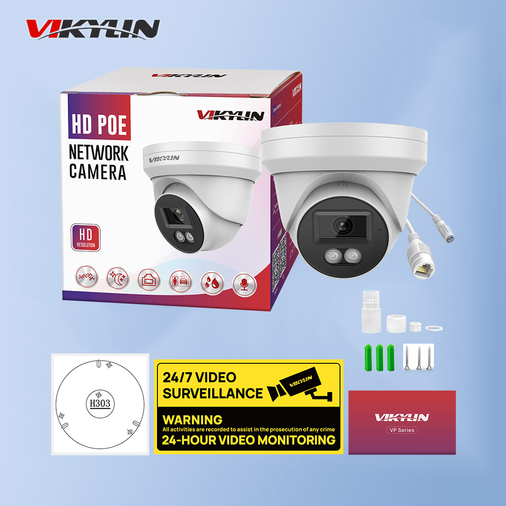 Outdoor Lighting No Electricity - VIKYLIN 8MP HD IP-beveiligingscamera Poe 4K