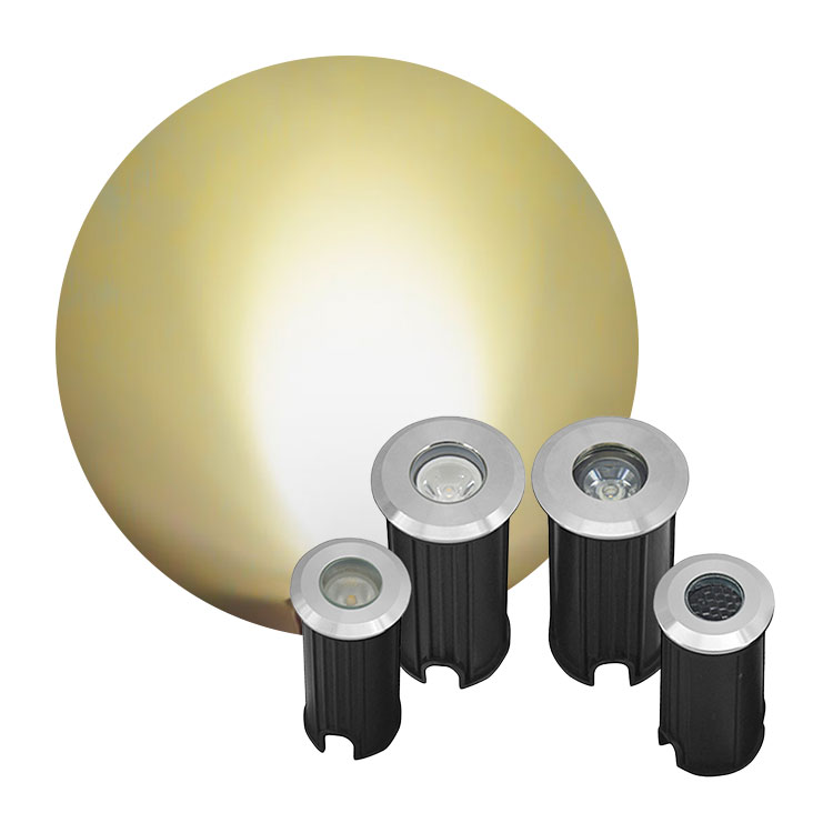 Ground Light Recessed - 1W/3W DC12v IP65 Waterdichte LED Landschap