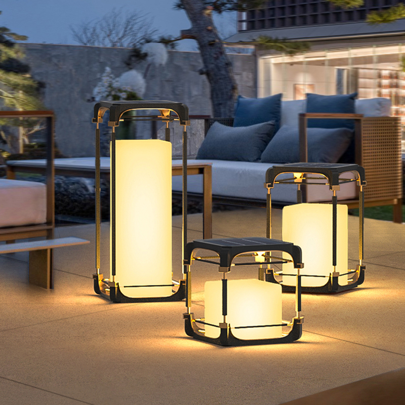 Outdoor Lighting Led - Lichtgevende vloerlamp, solar LED buitenverlichting voor