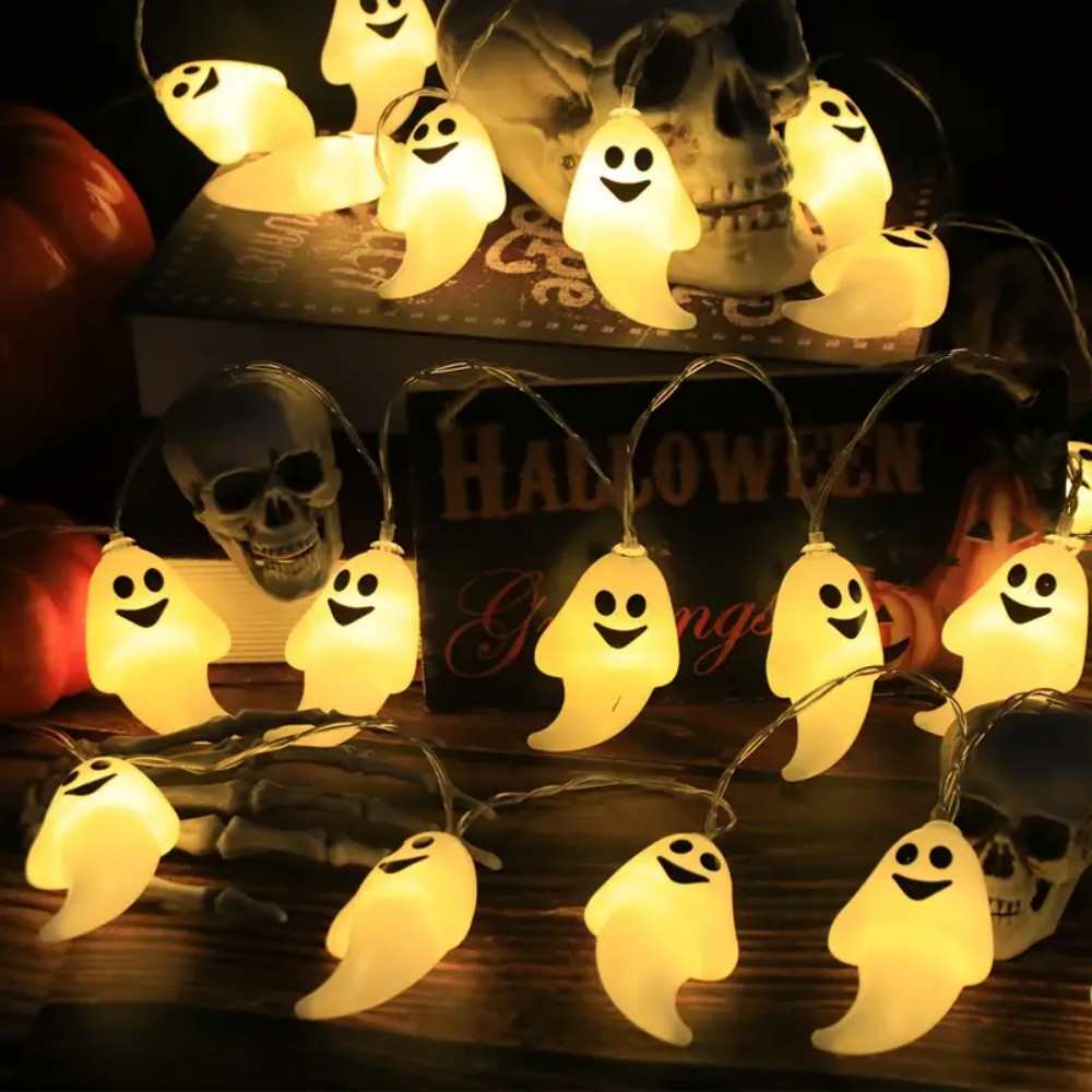 Outdoor Lighting For Front Of House - 1PC LED Ghost Lichtslingers Festival Decoratie