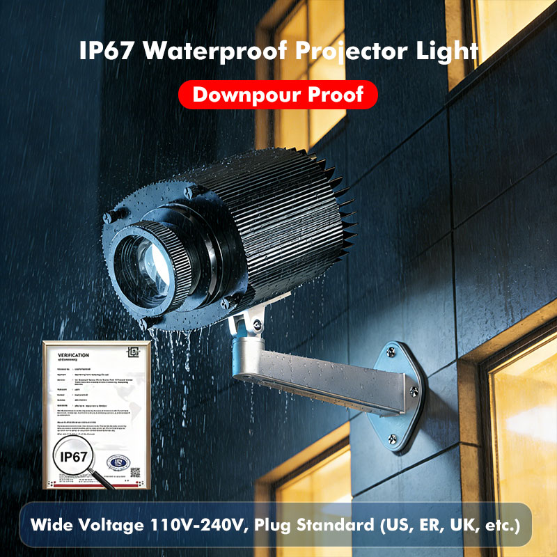 Aangepaste Avatar Gobo reclame - Outdoor Lighting Logo recensie en prijs