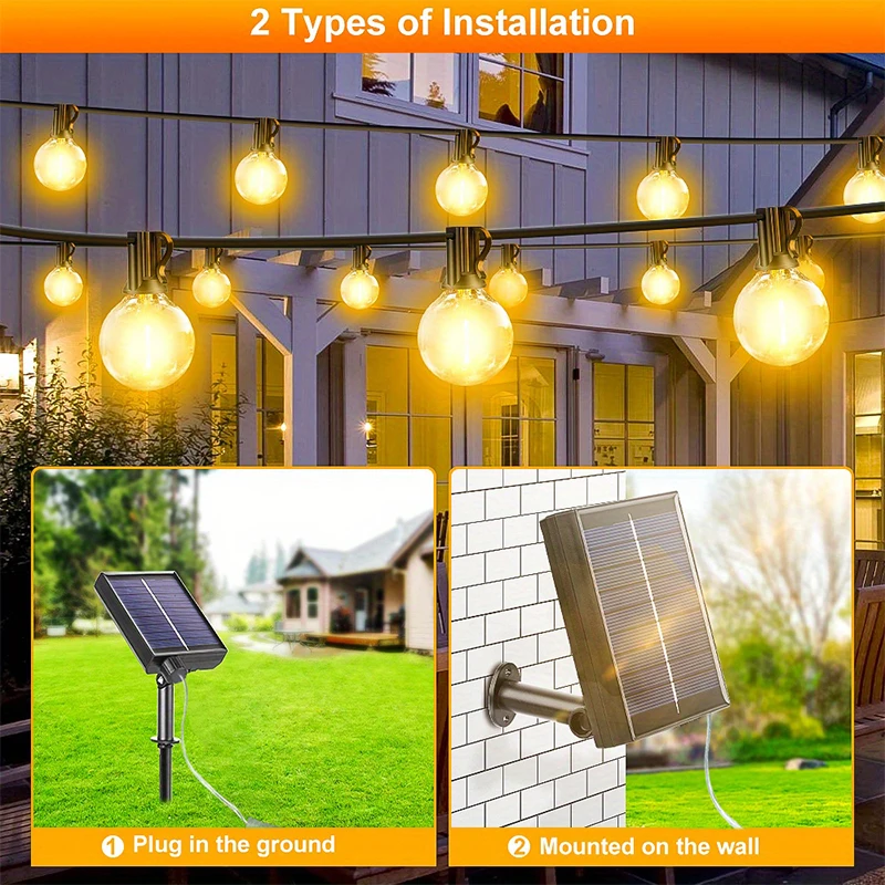 G40 Led Solar Globe Led Lichts - String Light Bistro recensie en prijs