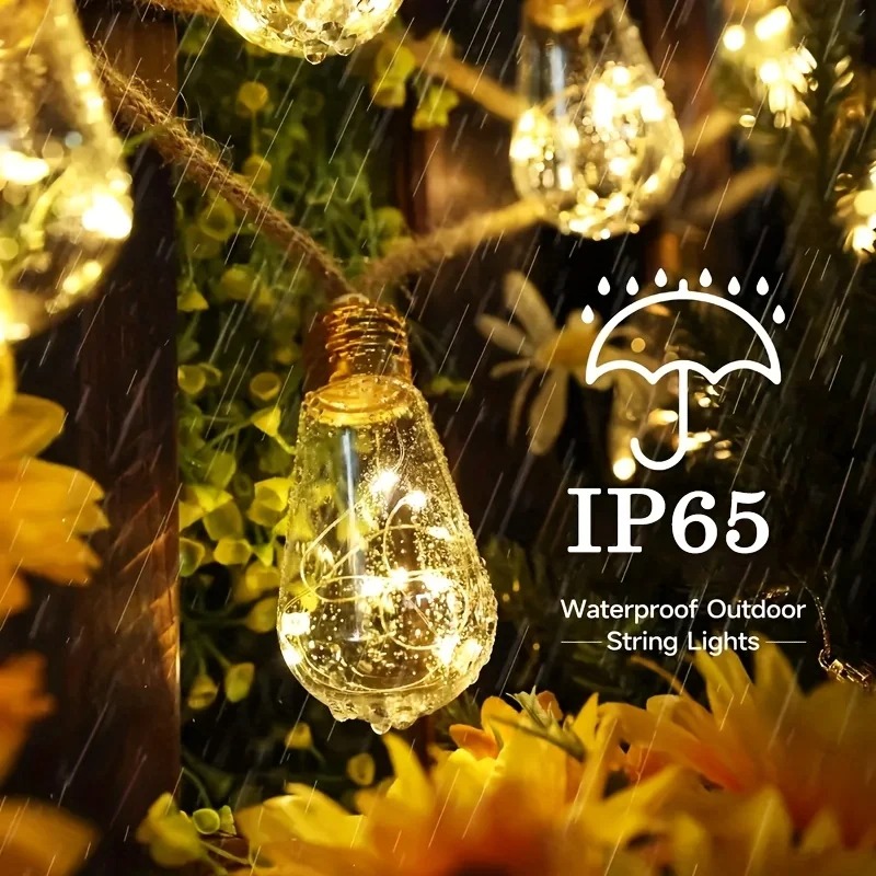 Solar-slingerverlichting voor  - String Light Bistro recensie en prijs