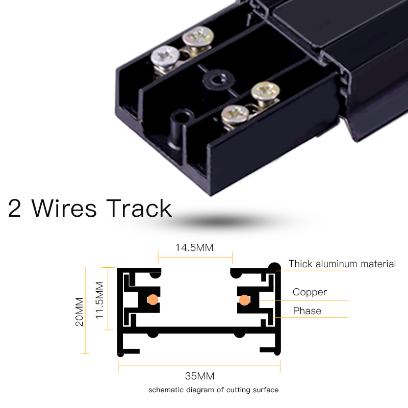 LED Spoor Licht Rail 0.5M 1M 2 - Wired Pathway Light recensie en prijs
