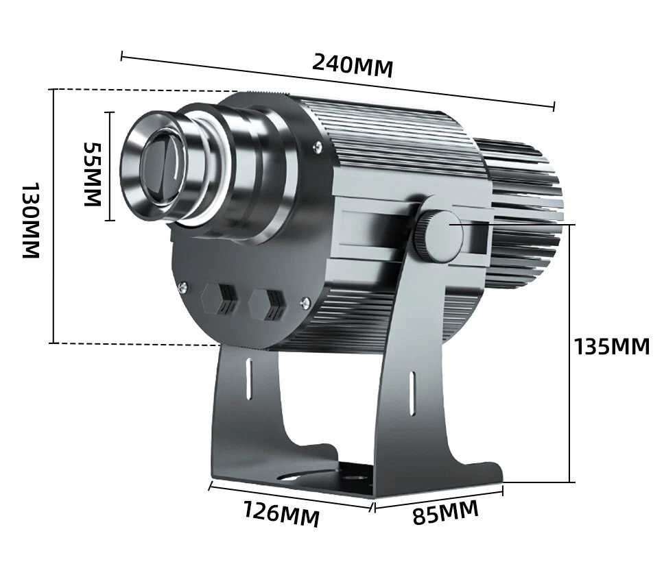 120W logo GOBO-projector voor  - Outdoor Lighting Logo recensie en prijs