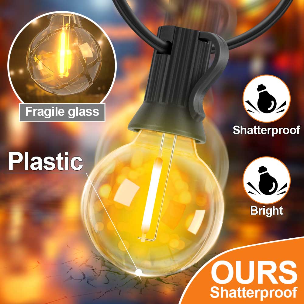 G40 LED-lichtslinger E12 DC24V - String Light Bistro recensie en prijs
