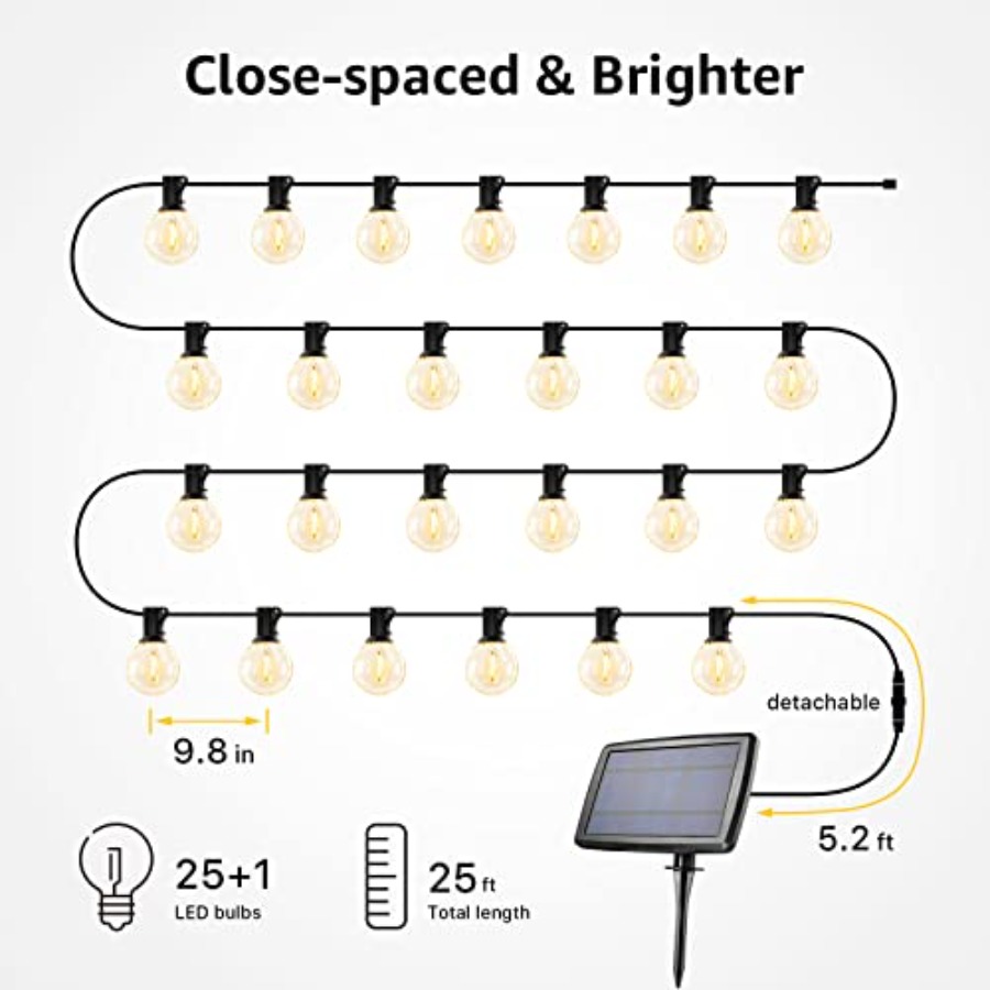 Solar Outdoor Lichtslingers Pa - String Light Bistro recensie en prijs