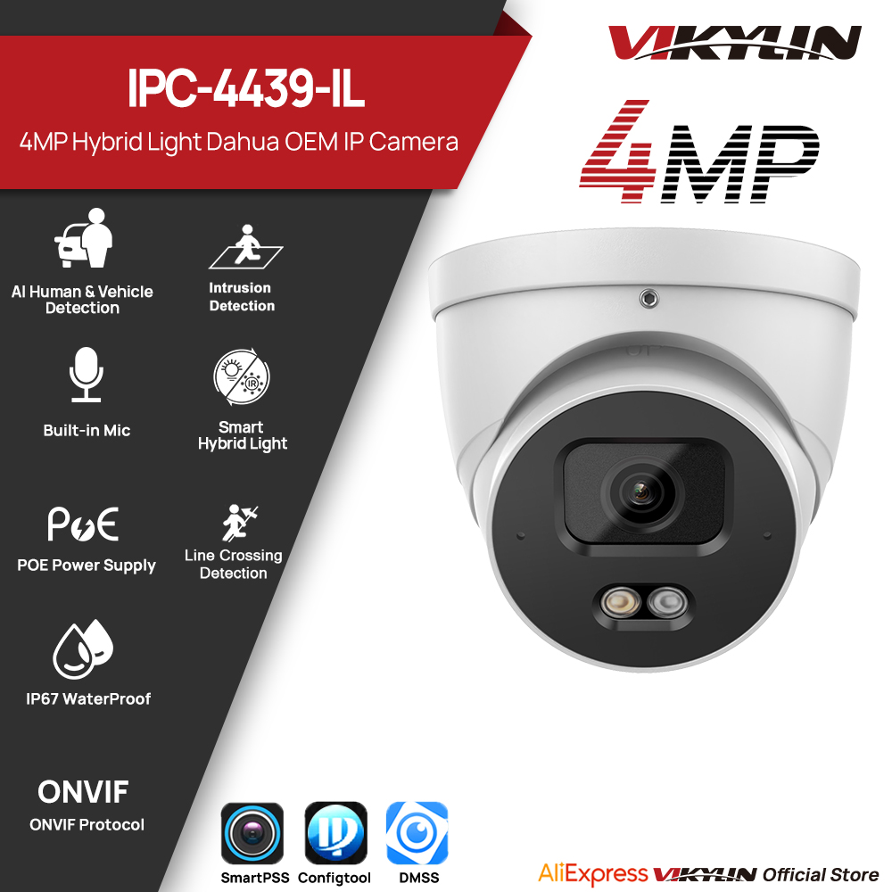 VIKYLIN 4MP IP-beveiligingscam - Outdoor Lighting No Electricity recensie en prijs