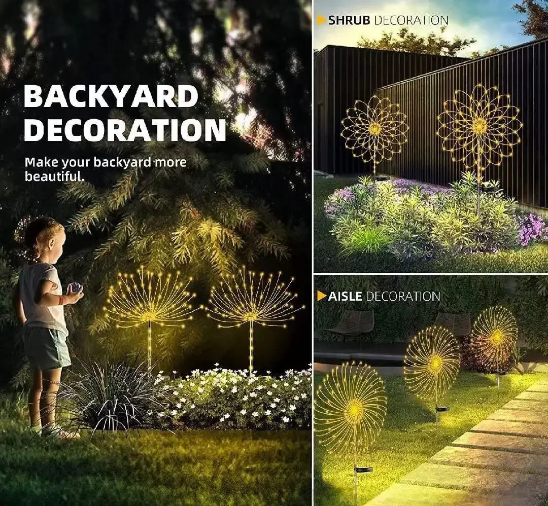 200LED Solar Vuurwerklamp Buit - Wired Pathway Light recensie en prijs