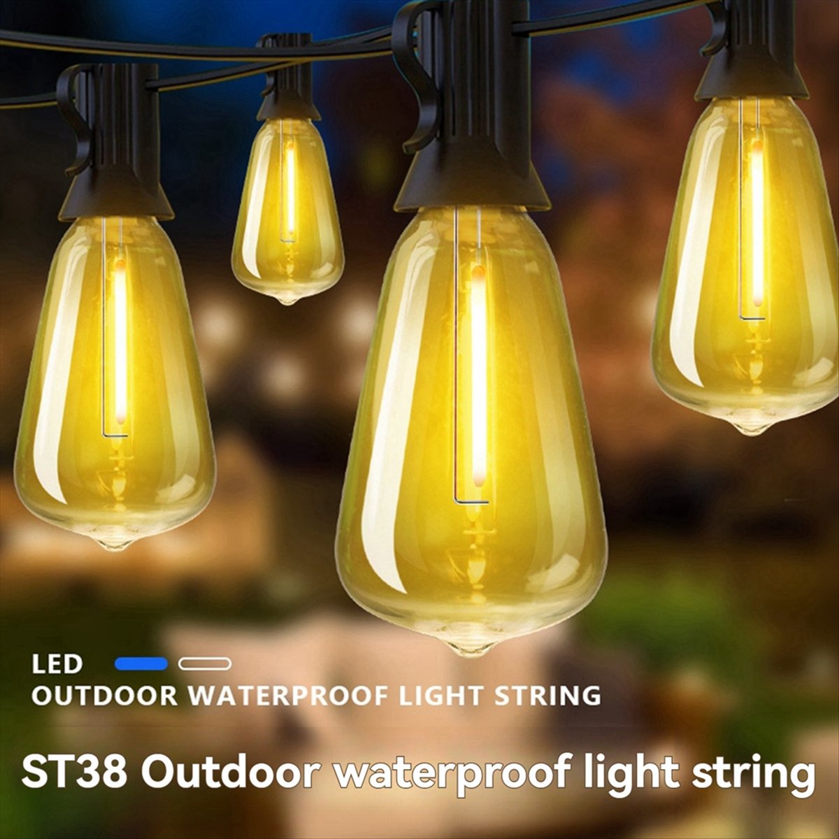 Top ST38 LED-lichtslinger Pati - String Light Bistro recensie en prijs