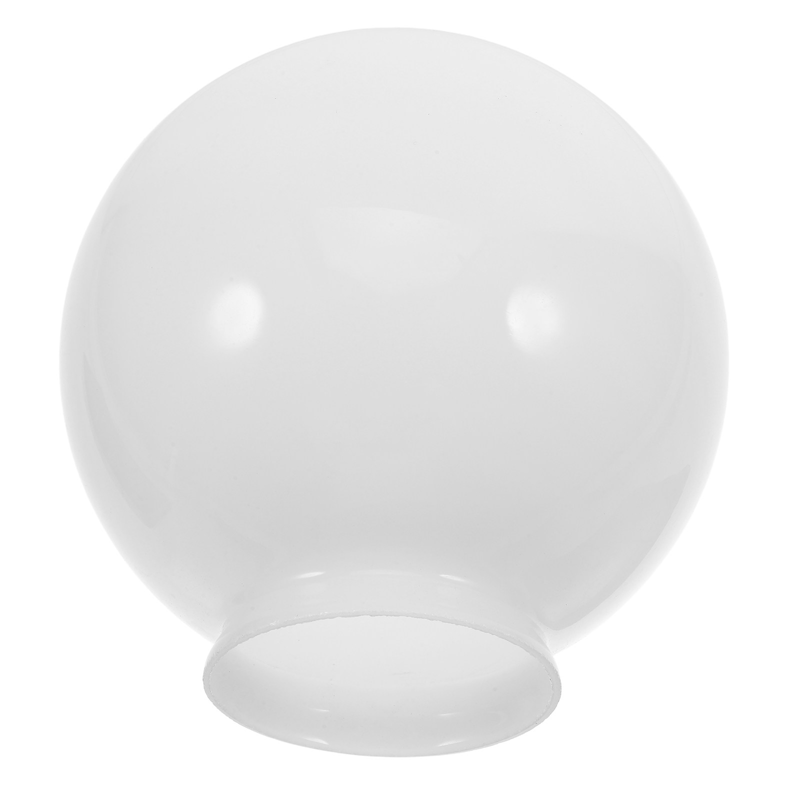 Ronde, witte glazen lampenkap, - Outdoor Lighting Glass Replacement recensie en prijs