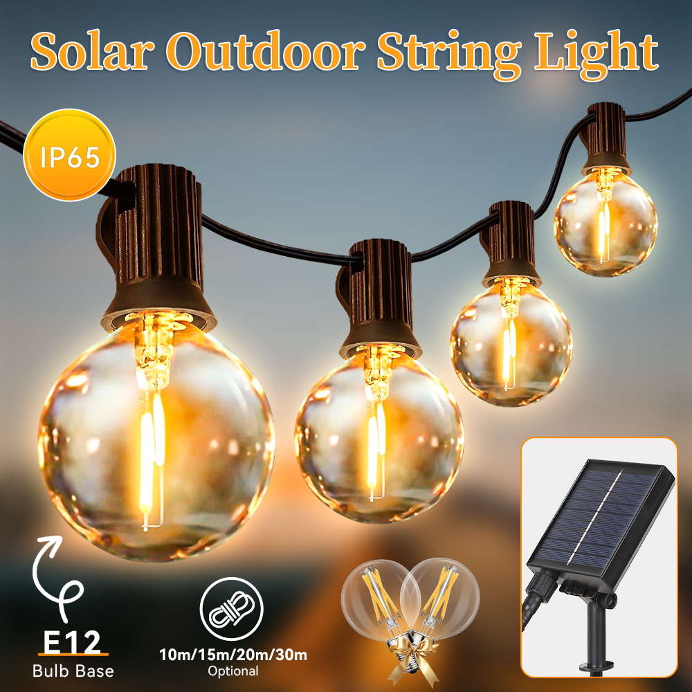 Outdoor LED Solar Light Waterd - String Light Bistro recensie en prijs