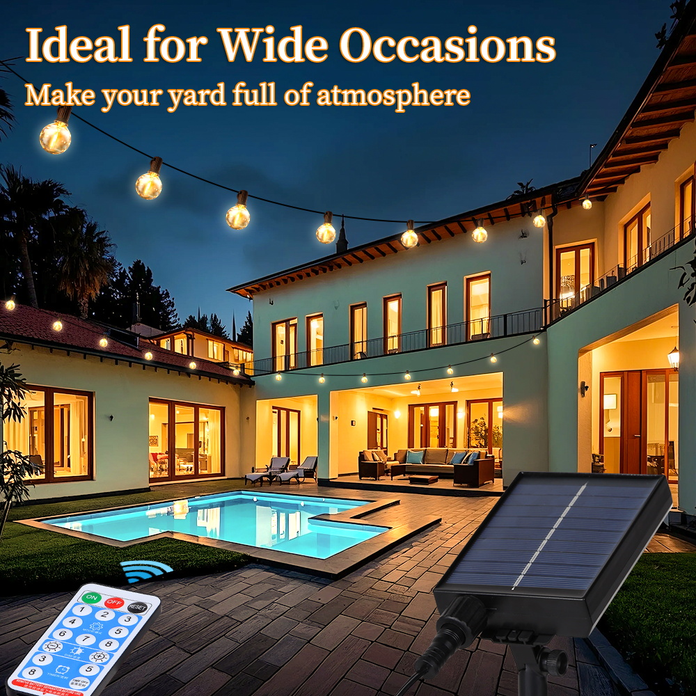 Outdoor LED Solar Light Waterd - String Light Bistro recensie en prijs