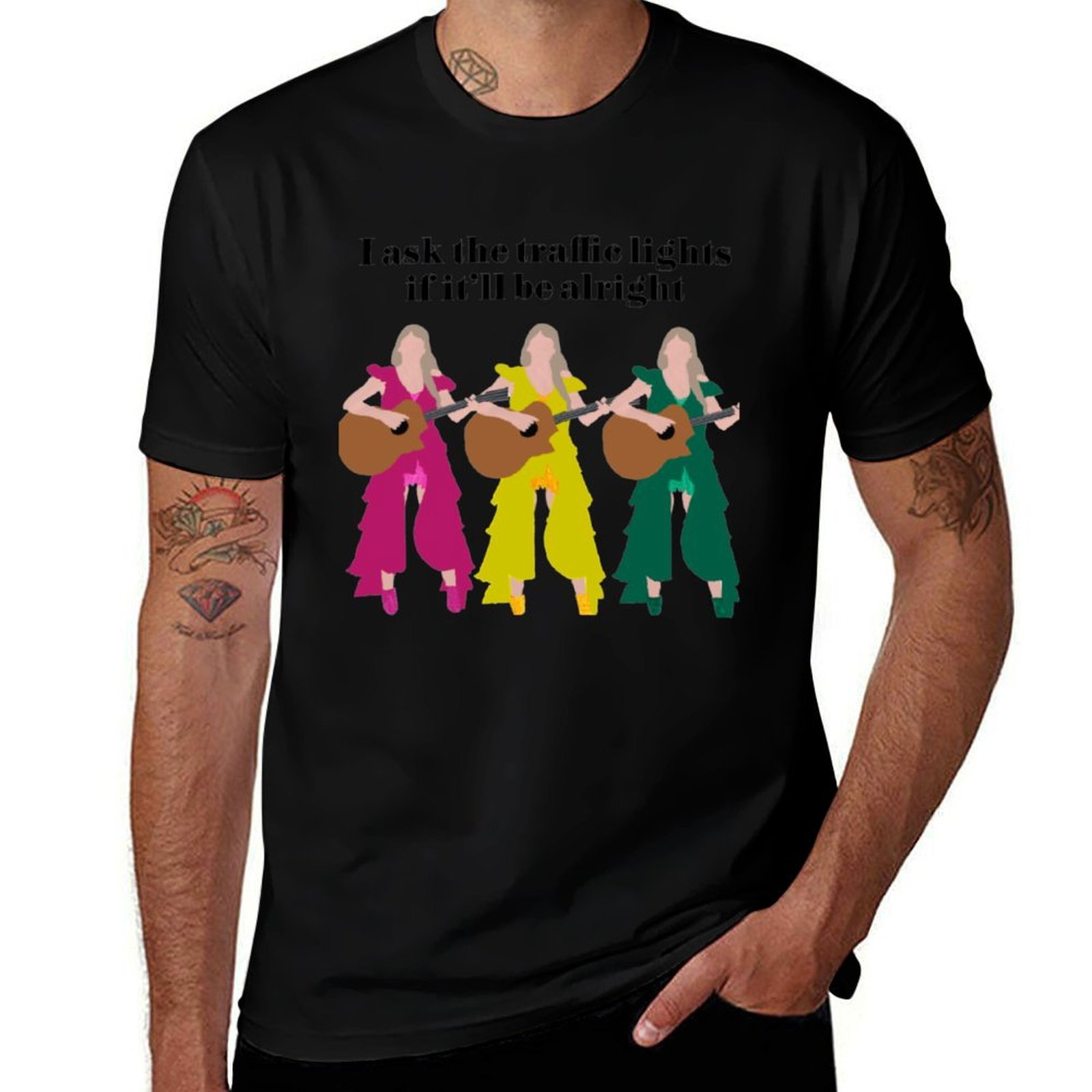 ts verkeerslichten T-shirt T-s - Outdoor Lighting Not Working recensie en prijs