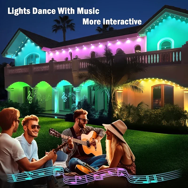 300FT Permanente Dakrand LED S - Outdoor Lighting For Front Of House recensie en prijs