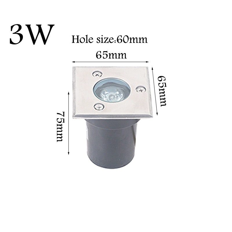 AC85-265V DC12V Waterdichte LE - Ground Light Recessed recensie en prijs