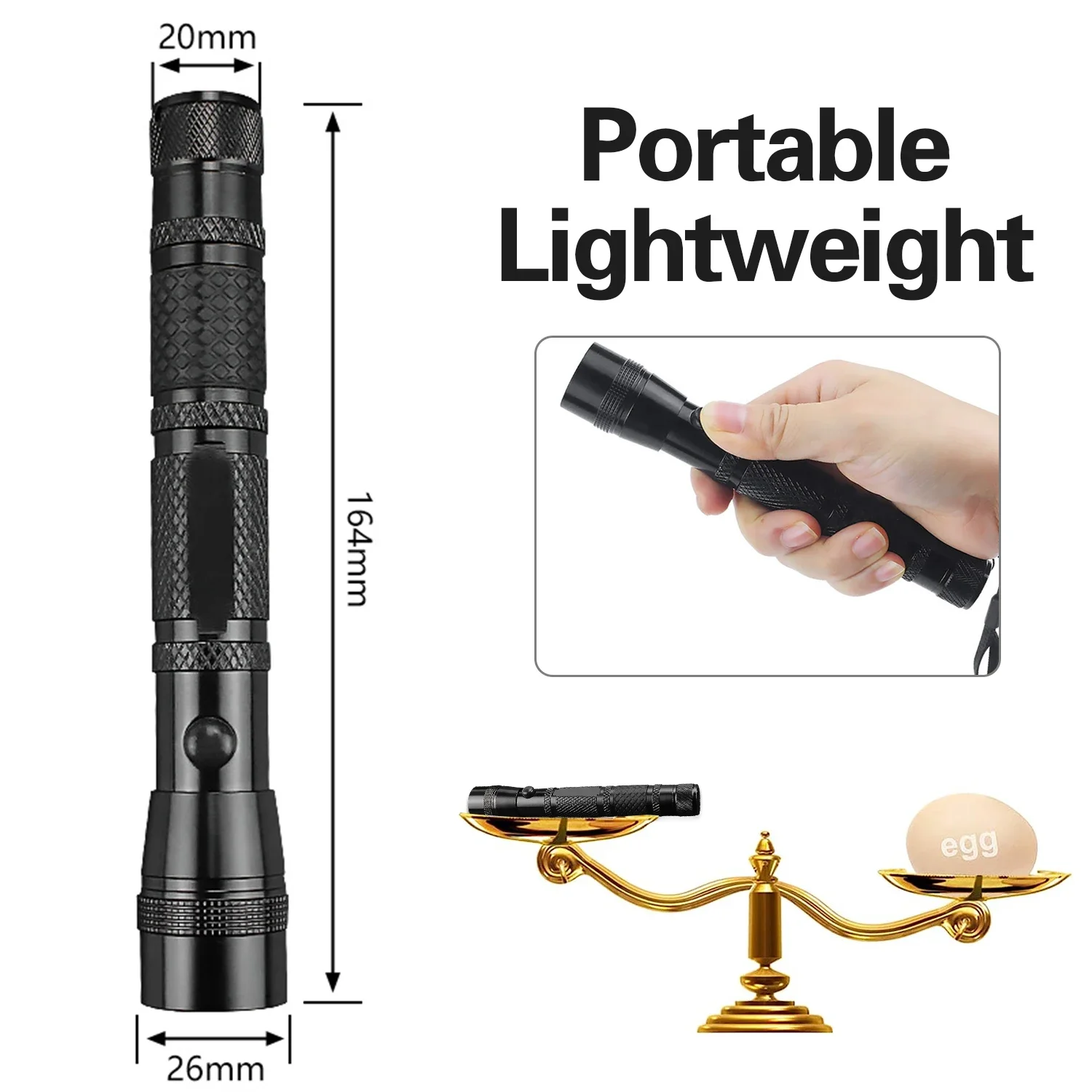 Krachtige LED-zaklamp Lange af - Outdoor Lighting Not Working recensie en prijs