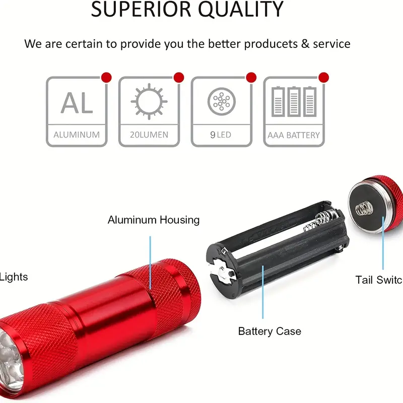 9-LED wit licht verlichting za - Outdoor Lighting Not Working recensie en prijs