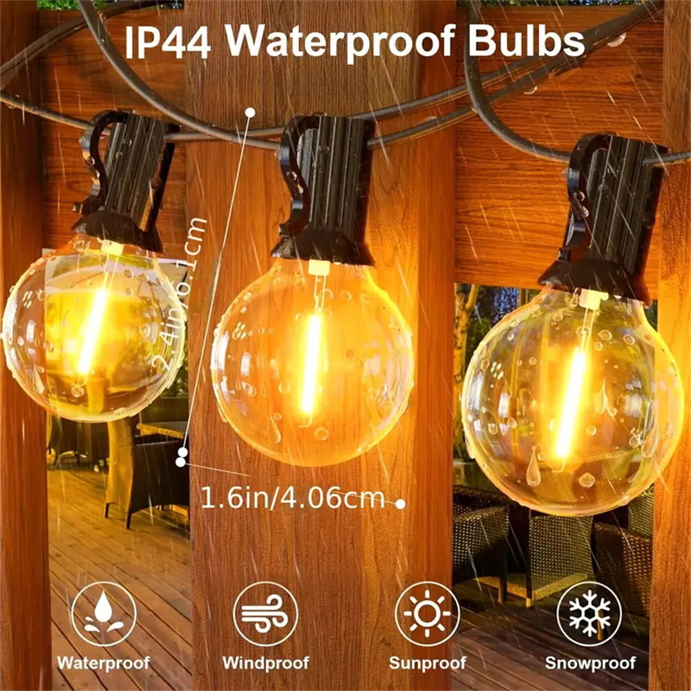 Buitenlichtslingers, G40 Globa - String Light Bistro recensie en prijs