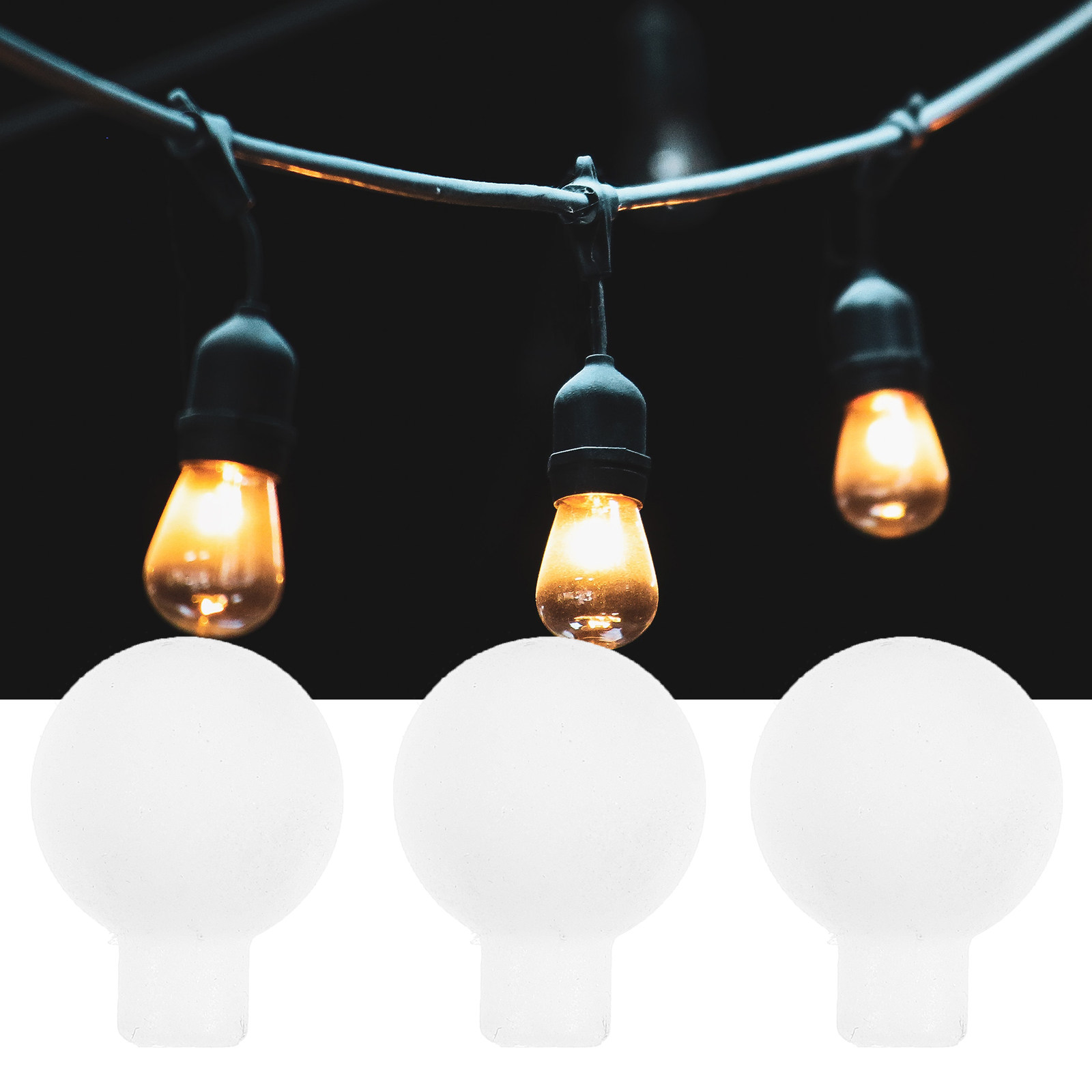 100 stuks matte glazen look le - Outdoor Lighting Glass Replacement recensie en prijs